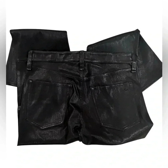 Brand new Rag & Bone Wren Leather High Rise Slim Pants Size 29 - Picture 5 of 13